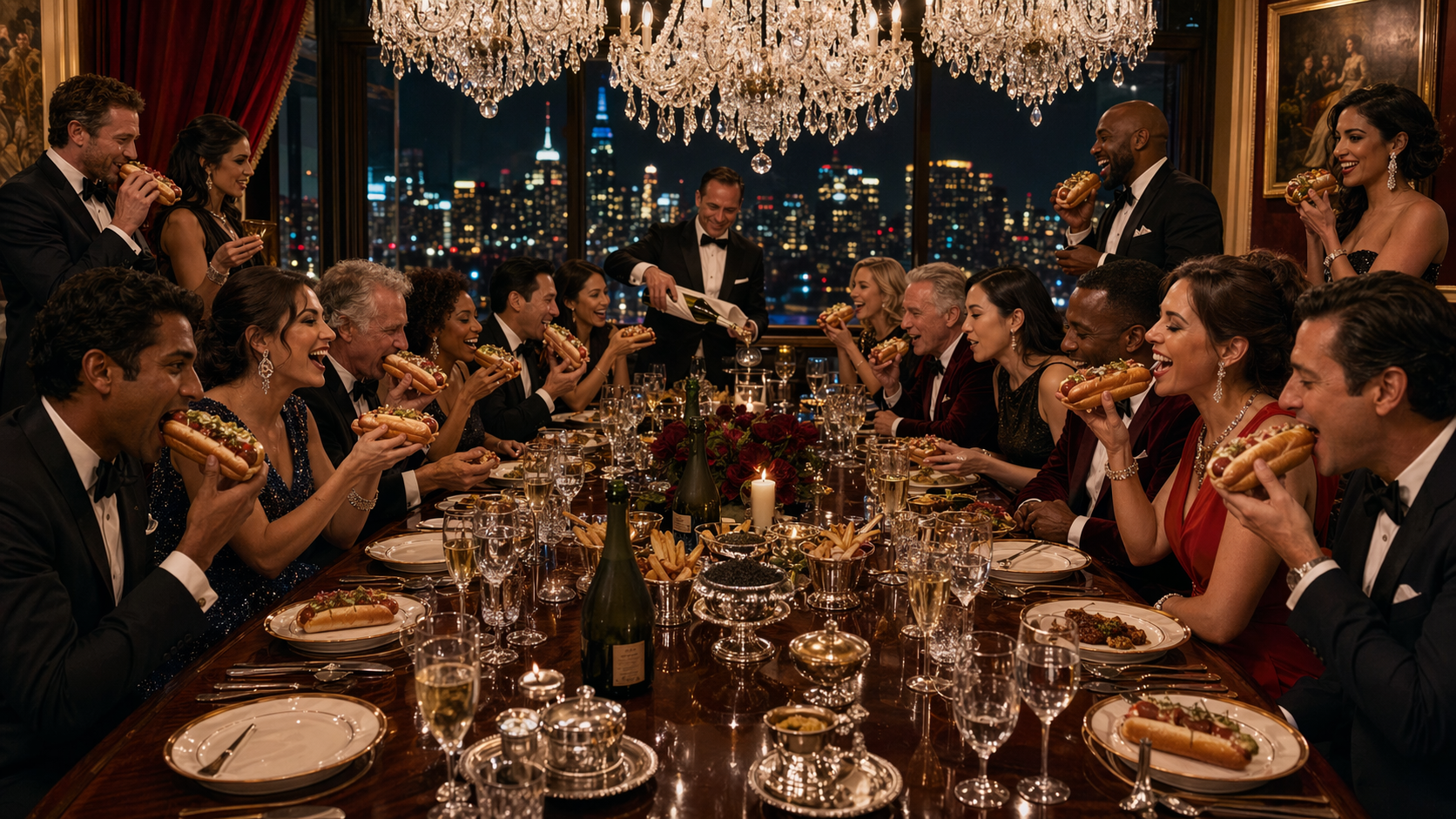 The private dining room at Farmer of a Frank