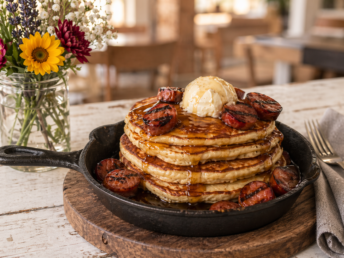 Frank's Frank Pancakes