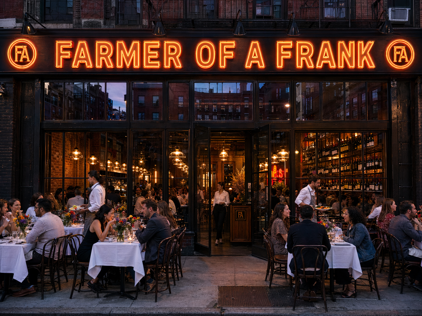 Tribeca location, exterior